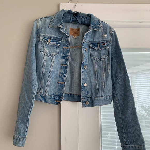 Hollister Jackets & Blazers - Vintage Hollister Denim  Jacket Medium Wash